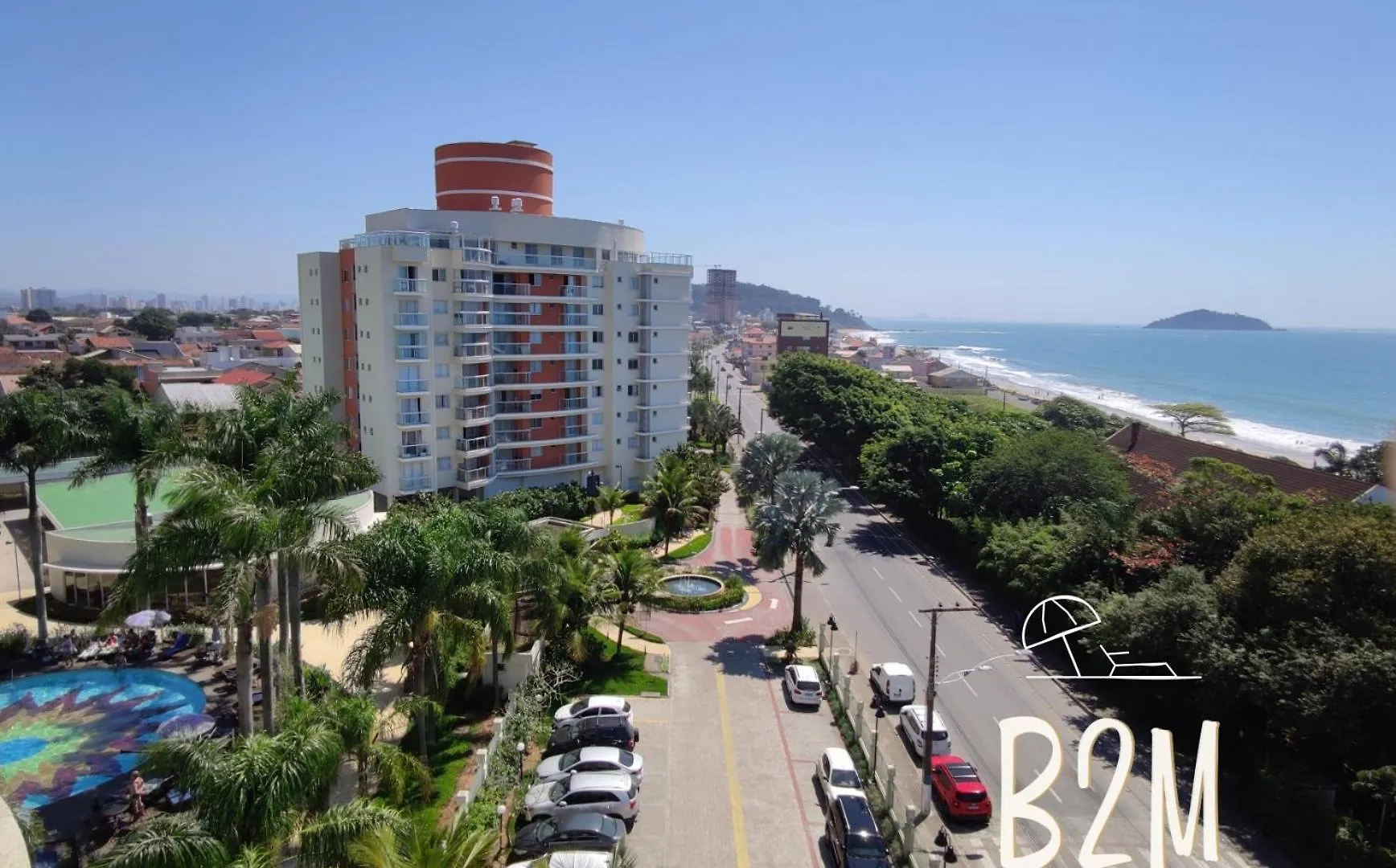 Espetacular Vista Infinita Mar, Beto Carrero, Club Apartment Penha  Brazil